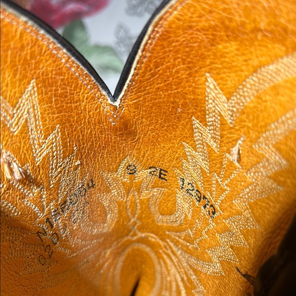 Lucchese Black Cowboy Boots - Picture 4 of 7